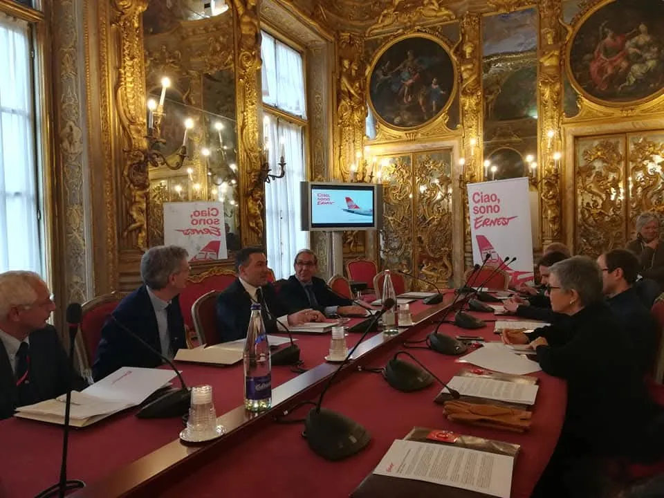 Viaggi e Turismo – Ernest, Press conference Ernest, Press conference